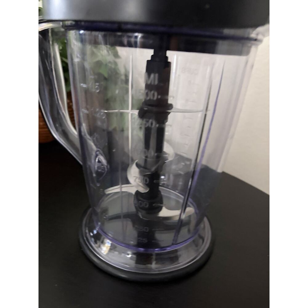 Ninja Blender Bowl 48 Oz Processor Attachment With Lid (226) - Picture 2 of 6